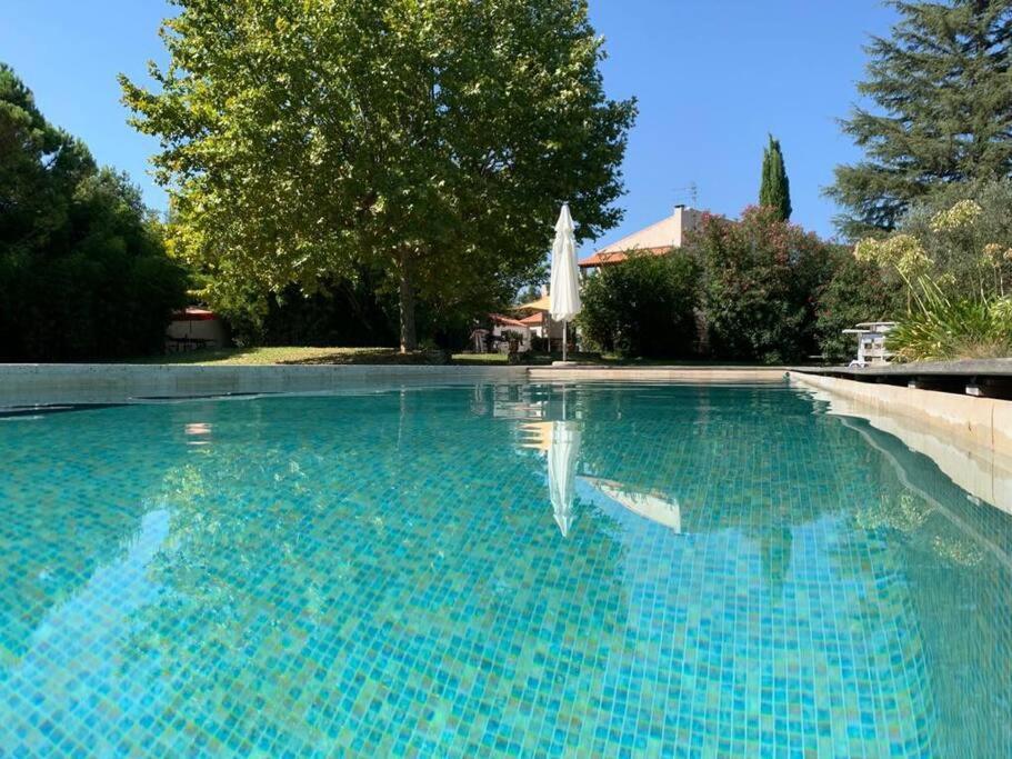 Petit Mas Calme Typique Du Sud ! Villa Valergues Exterior foto