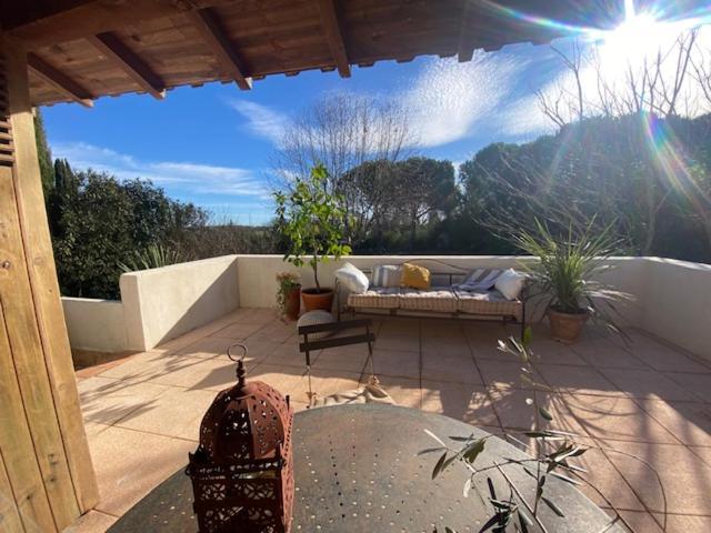 Petit Mas Calme Typique Du Sud ! Villa Valergues Exterior foto